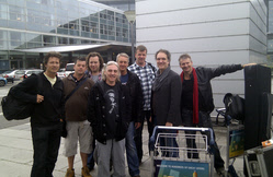 Team FM at Copenhagen airport